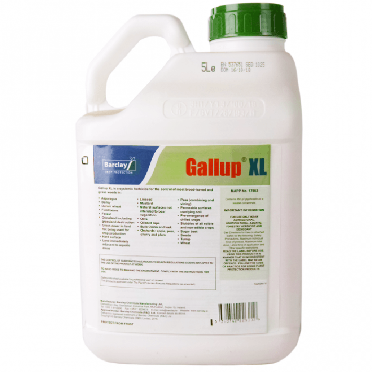 Barclay Gallup XL Industrial Strength Weed Killer 5 Litre