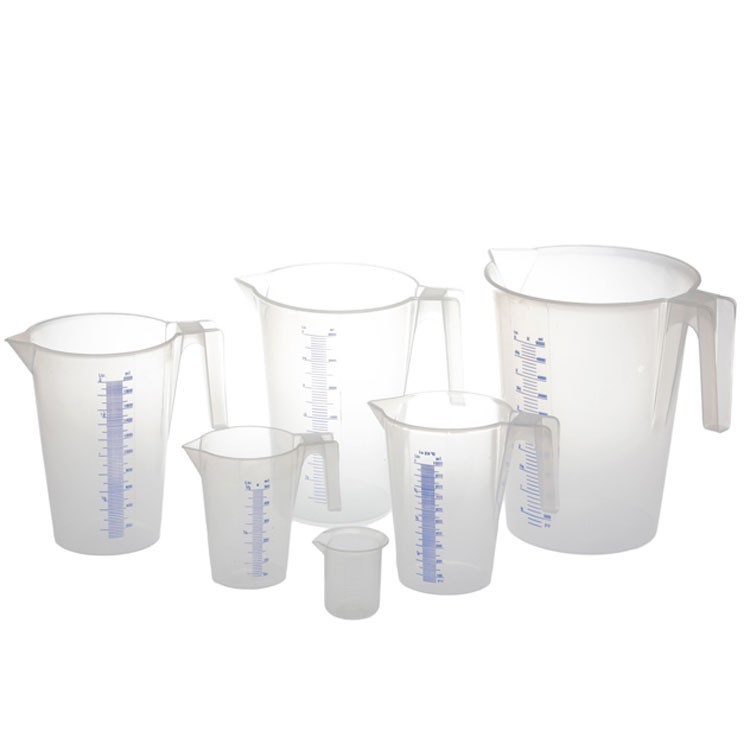 Measuring Jugs With Moulded Markings 100ml - 5 Ltrs