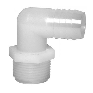 Pentair Hypro Nylon Elbows Male Pipe Thread by Hose Barb Fittings
