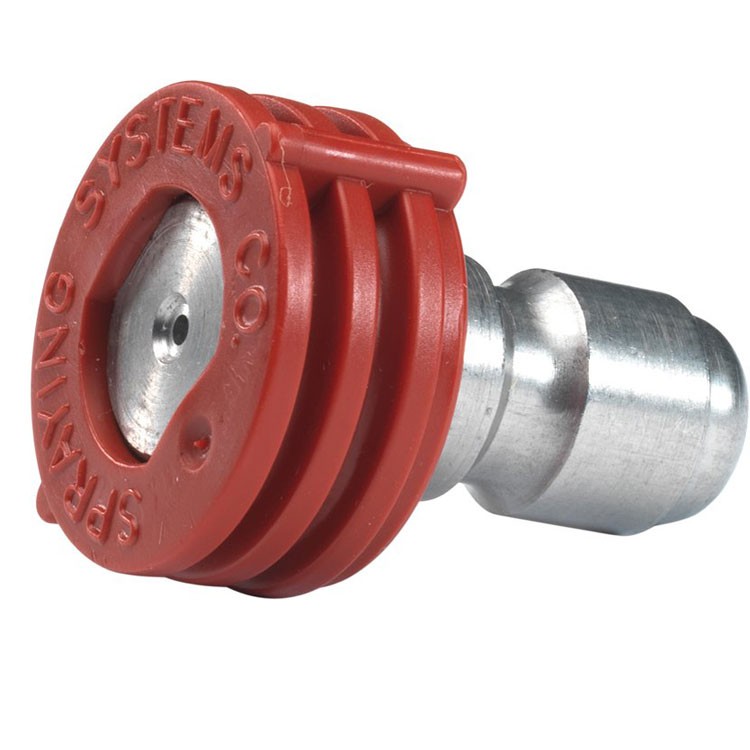 Quick Connect Pressure Washer Nozzle Red 0° 065 Pencil Jet 85.201.065
