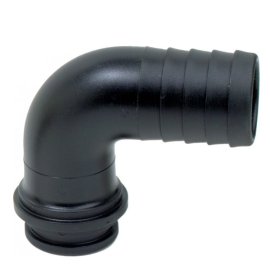 90° Hose Barbs For Fly Nut Fittings 1/2" - 3" Sizes
