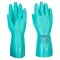 Portwest Nitrosafe 320mm Nitrile Chemical Gauntlet Gloves Green - A810